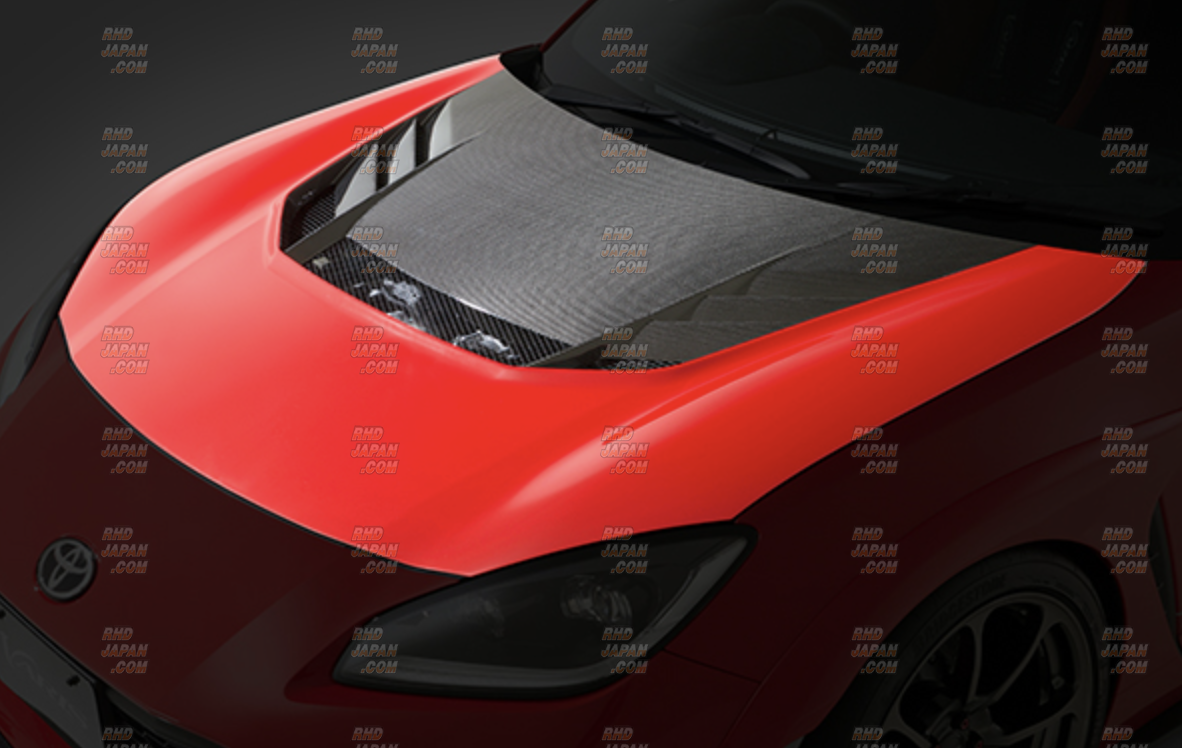 Varis Bonnet Hood Carbon+ with Clear Coat Finish - BRZ ZD8